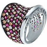 Женское серебряное кольцо с куб. циркониями, 1670263