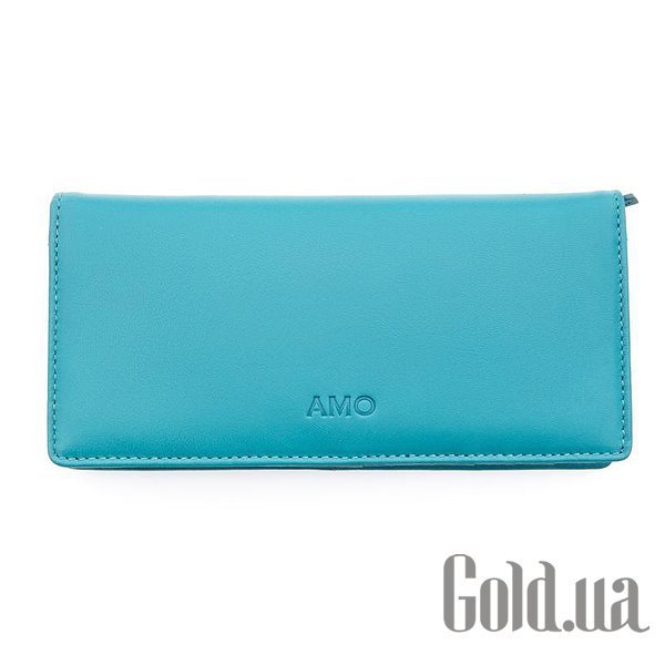 

Бумажник Amo Accessori, Бирюзовый, Кошелек Get Rich "Easy Money" ST-603-turquoise