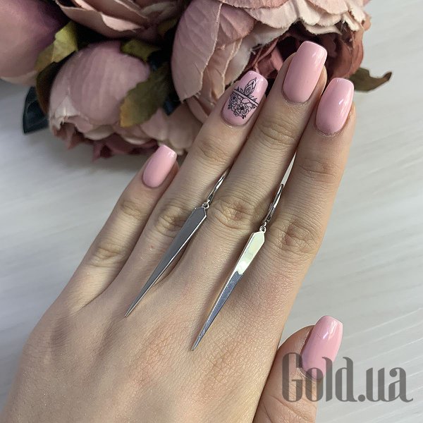 Сережки з підвісками Fresh Jewelry Срібні сережки