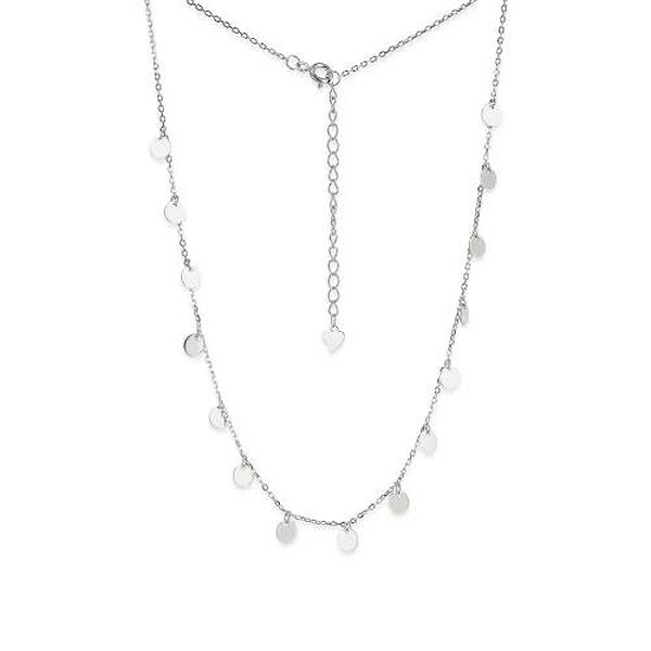 Серебряное колье