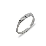 Женское золотое кольцо с бриллиантами, 007799