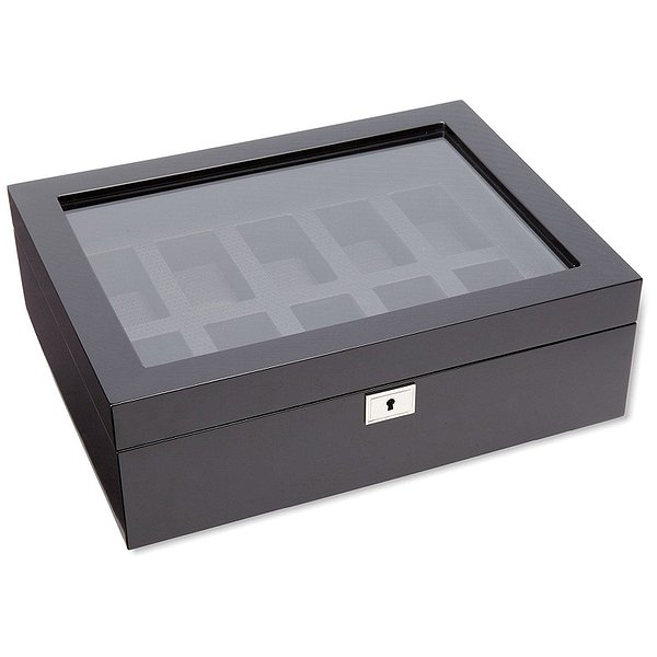 Wolf Шкатулка для часов Savoy 10pc Watch Box Blk 461670