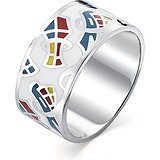 Женское серебряное кольцо с эмалью, 1651832