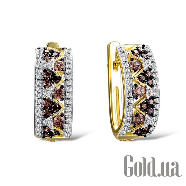 

Серьги Lurie Jewelry, Серебряные серьги с куб.циркониями