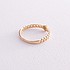 Женское золотое кольцо - фото 4