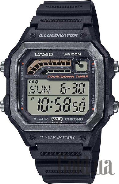 

Японские часы Casio, Мужские часы WS-1600H-1AVEF