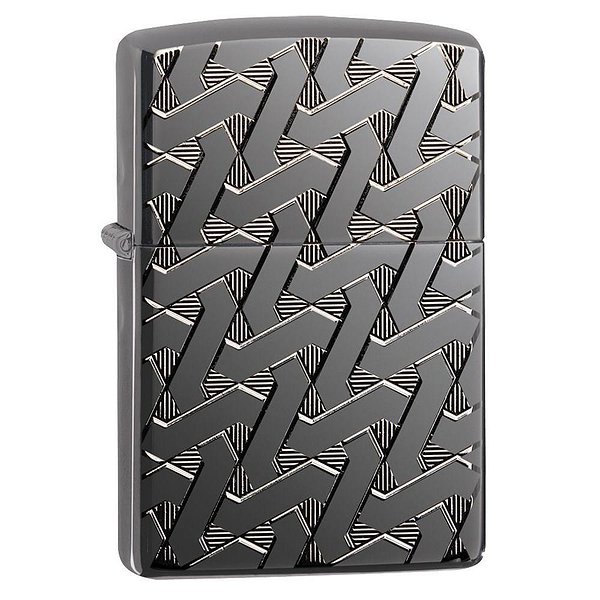 Zippo Зажигалка Geometric Weave Design Armor 49173