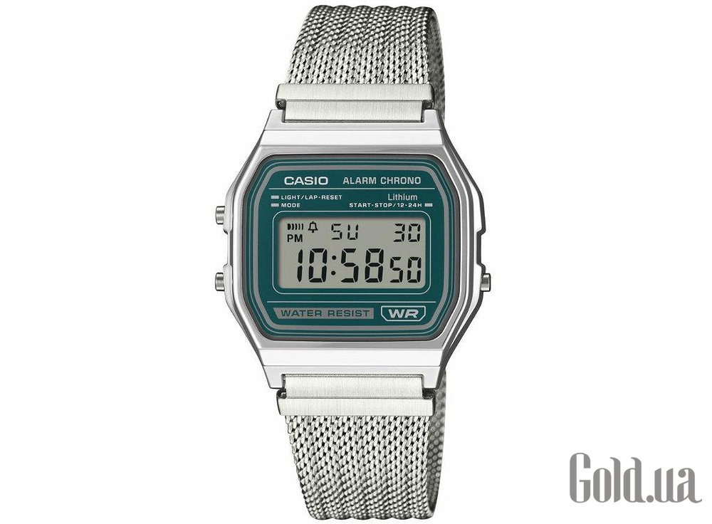 Casio Чоловічий годинник A158WEM-3EF A158WEM-3EF
