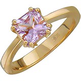 Женское золотое кольцо с аметистом, 1605241