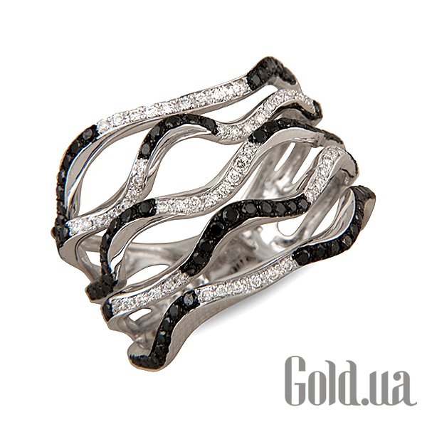 

Кольцо Lurie Jewelry, Женское золотое кольцо с бриллиантами, 17.5