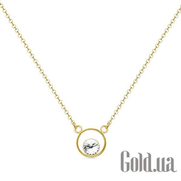 

Женские колье и кулоны Spark, Золотой, Колье с кристаллом Swarovski в позолоте