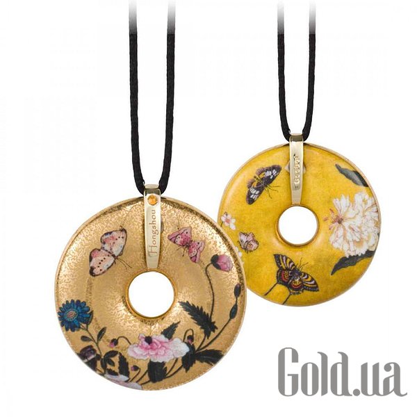 

Женские колье и кулоны Goebel, Мультиколор, Кулон на шнурке с кристаллом Swarovski в позолоте
