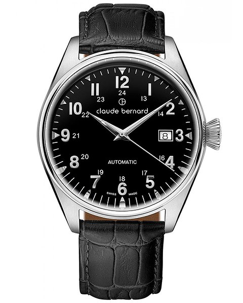 Claude Bernard Мужские часы Proud Heritage Automatic Date 80132 3C NIN