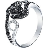 Женское золотое кольцо с бриллиантами, 1669754