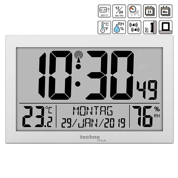 Technoline Годинники Silver DAS301204 DAS301204 – зображення 2