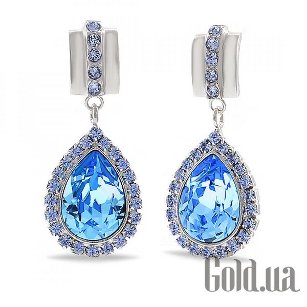 

Серьги с подвесками Kobi, Белый, Серьги с кристаллами Swarovski