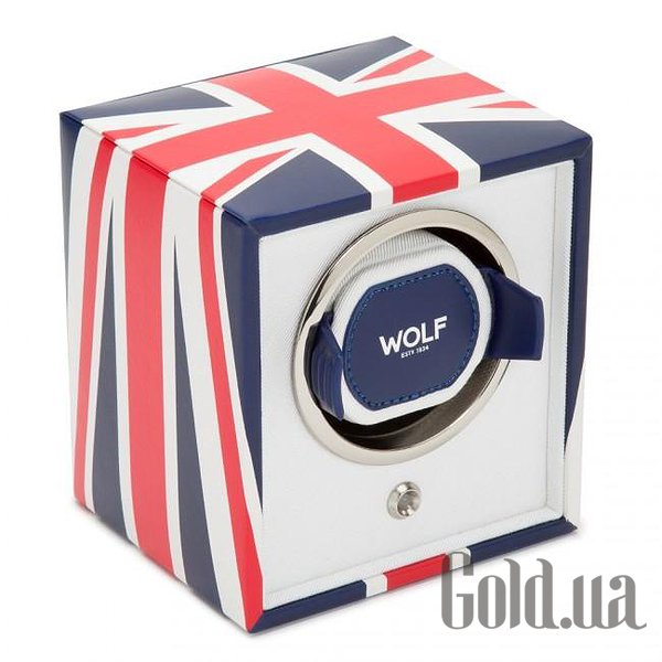 

Шкатулка для часов Wolf, Шкатулка для часов Cub Single Winder UK Flag 462404