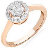 Золотое кольцо с бриллиантами, 1668475