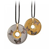 Goebel Кулон на шнурку з кристалом Swarovski в позолоті, 1745275