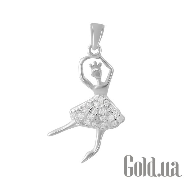 

Женские кулоны Fresh Jewelry, Серебряный кулон с куб. циркониями