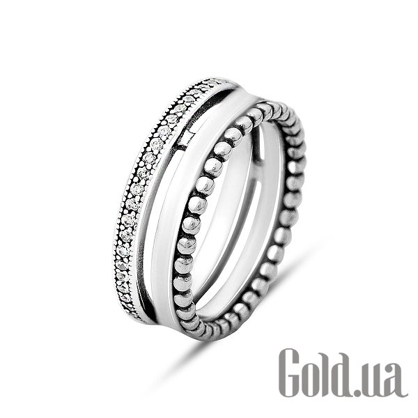 

Женские кольца Fresh Jewelry, Женское серебряное кольцо с куб. циркониями, 18