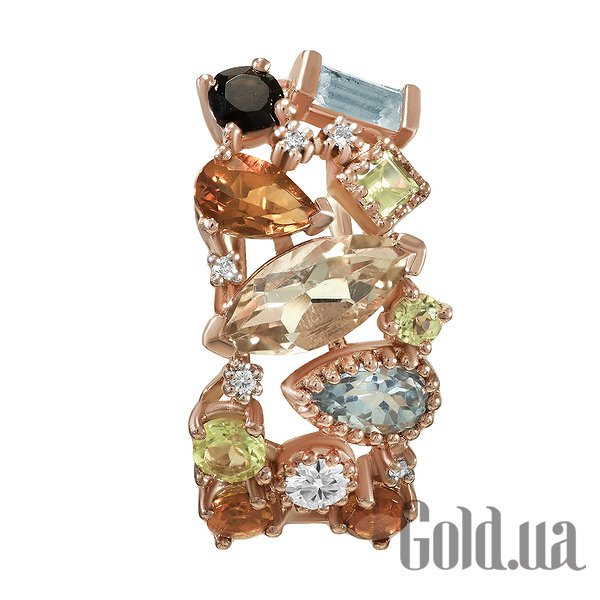 

Женский кулон Lurie Jewelry, Золотой кулон с бриллиантами и драг.камнями