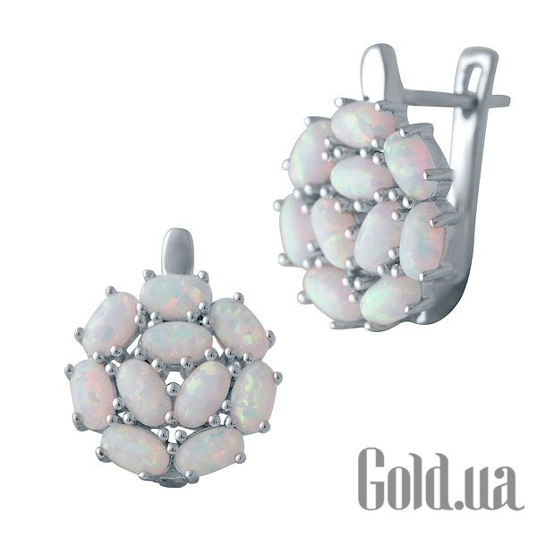 

Серьги Fresh Jewelry, Серебряные серьги с опалами
