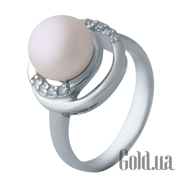 

Женские кольца Fresh Jewelry, Женское серебряное кольцо с культив. жемчугом и куб. циркониями, 16.5