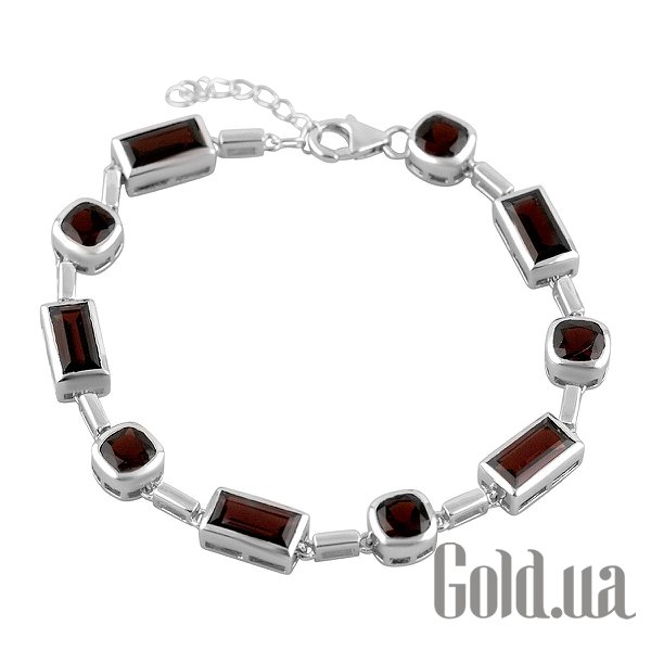 

Женские браслеты Fresh Jewelry, Женский серебряный браслет с гранатами, 19