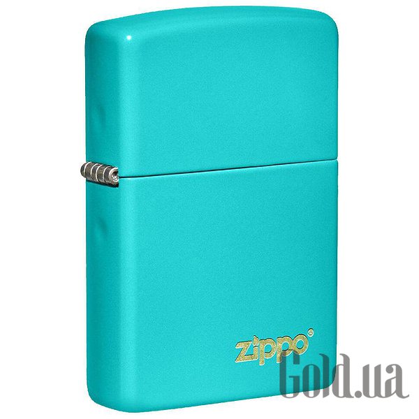 

Зажигалка Zippo, Зажигалка Flat Turquoise Zippo Lasered 49454