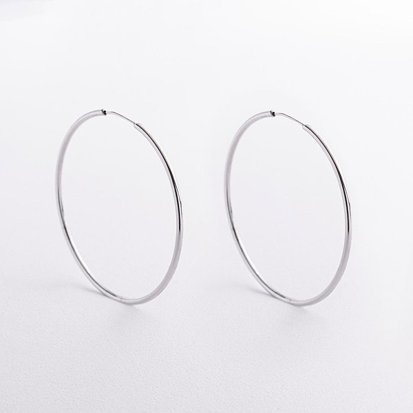 Серебряные серьги