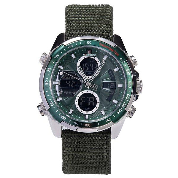 Naviforce Чоловічий годинник Fly Army Hook Green 3594