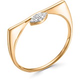 Женское золотое кольцо с бриллиантами, 1605757