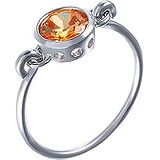 Женское серебряное кольцо с куб. цирконием, 1609853