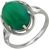 Женское серебряное кольцо с агатом, 1615229