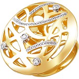 Женское золотое кольцо с бриллиантами, 1625469