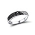 Женское серебряное кольцо с куб.циркониями и шпинелем - фото 1