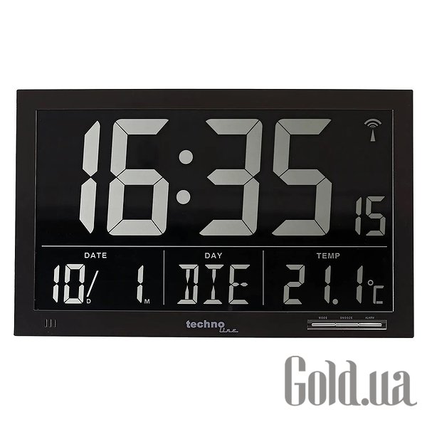 

Настенные часы Technoline, Часы Black DAS301207