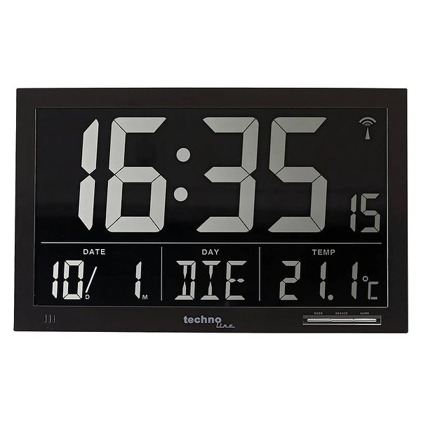 Technoline Годинники Black DAS301207 DAS301207