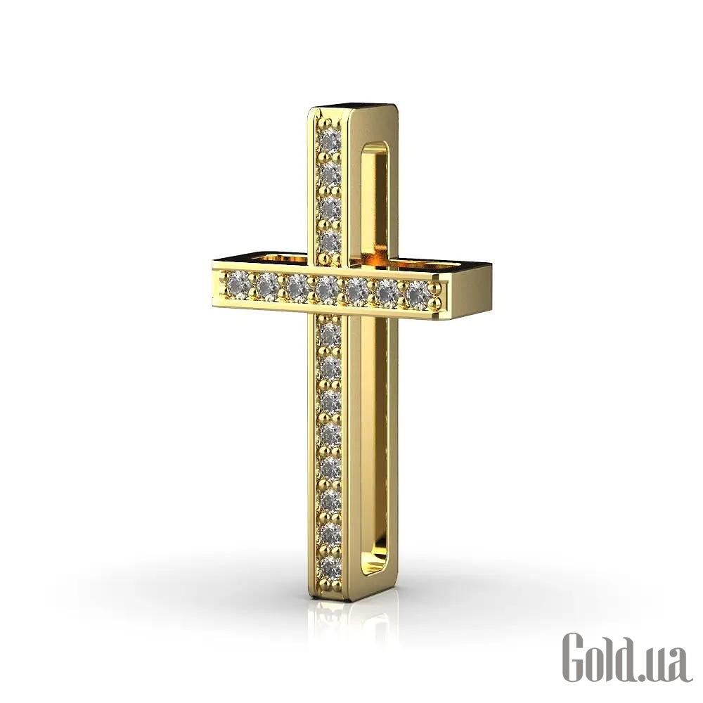 Золота підвіска з діамантами. lun16552421b