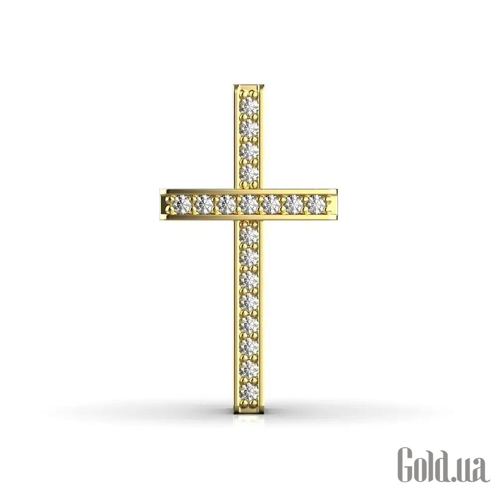 Золота підвіска з діамантами. lun16552421b – зображення 2