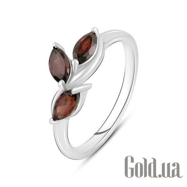 

Женские кольца Fresh Jewelry, Женское серебряное кольцо с гранатами, 17.5