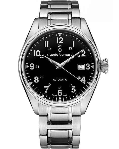 Claude Bernard Мужские часы Proud Heritage Automatic Date 80132 3M NIN