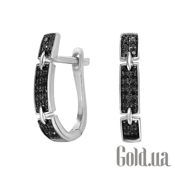 

Серьги Lurie Jewelry, Золотые серьги с бриллиантами