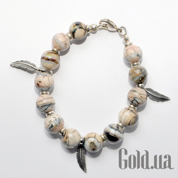 

Женские браслеты Borisov Jewelry, Женский серебряный браслет из зуба мамонта, 24