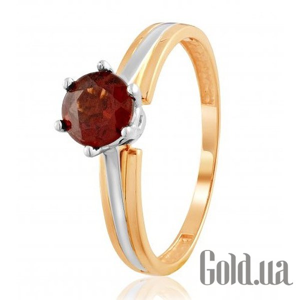 

Кольцо Украина, Женское золотое кольцо с гранатом, 17