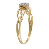 Золотое кольцо с бриллиантом, 1669246