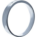 Золотое обручальное кольцо с бриллиантом, 1676670