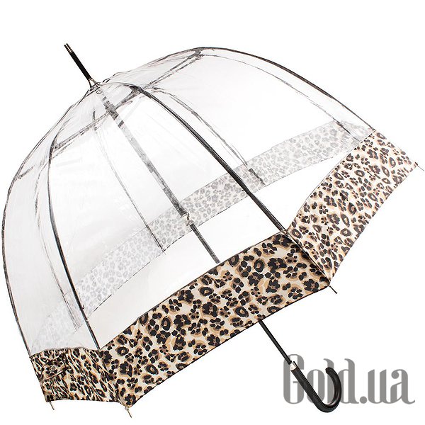 

Зонт Fulton, Прозрачный;коричневый, Зонт FULL866-Natural-leopard