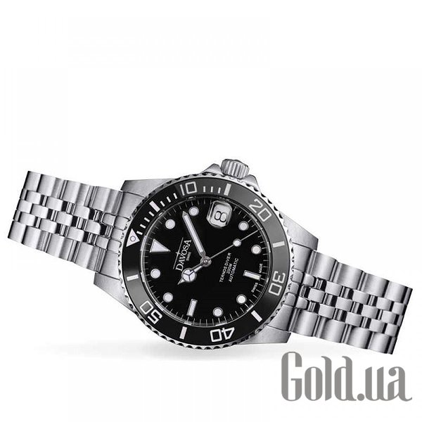 Швейцарський годинник Davosa Жіночий годинник Ternos Medium Automatic Ceramic 166.195.05